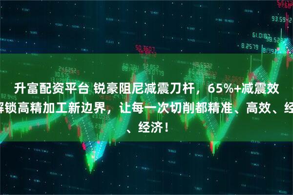 升富配资平台 锐豪阻尼减震刀杆,65%+减震效率解锁高精加工新边界,让每一次切削都精准、高效、经济!